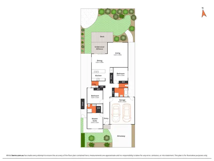 Floorplan of Homely house listing, 8 Vaughan Drive, Armstrong Creek VIC 3217