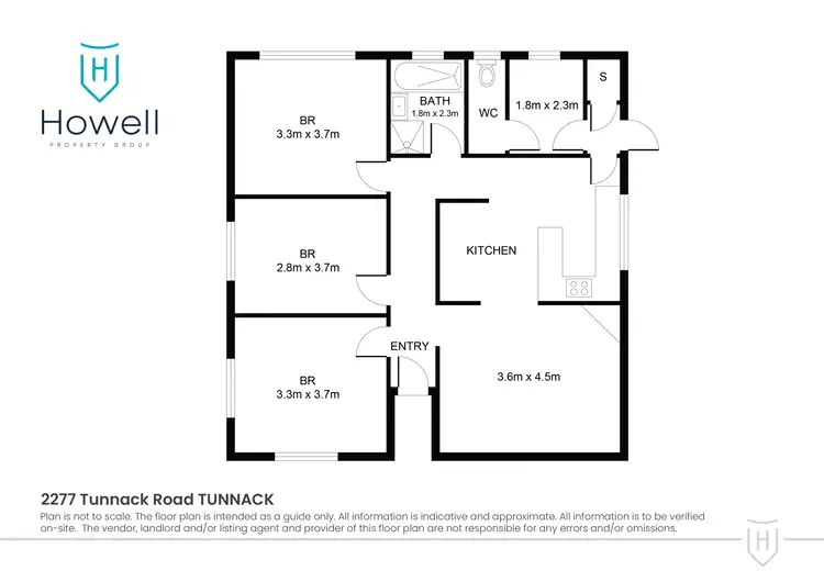 Floorplan of Homely rural property listing, 2277 Tunnack Road, Tunnack TAS 7120