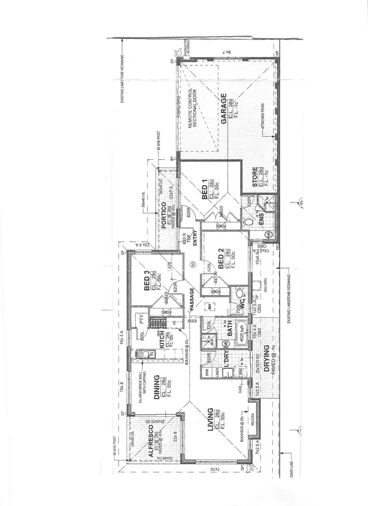 Floorplan of Homely house listing, 1/54 Durras Way, Ellenbrook WA 6069