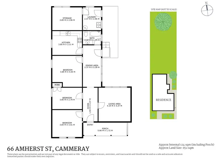 Floorplan of Homely house listing, 66 Amherst Street, Cammeray NSW 2062