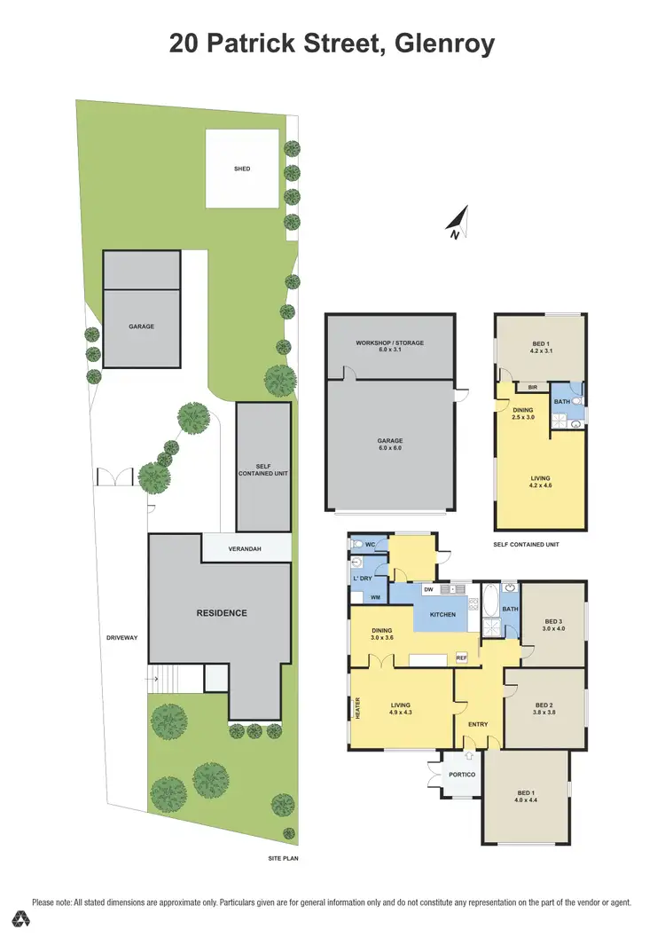 Floorplan of Homely house listing, 20 Patrick Street, Glenroy VIC 3046