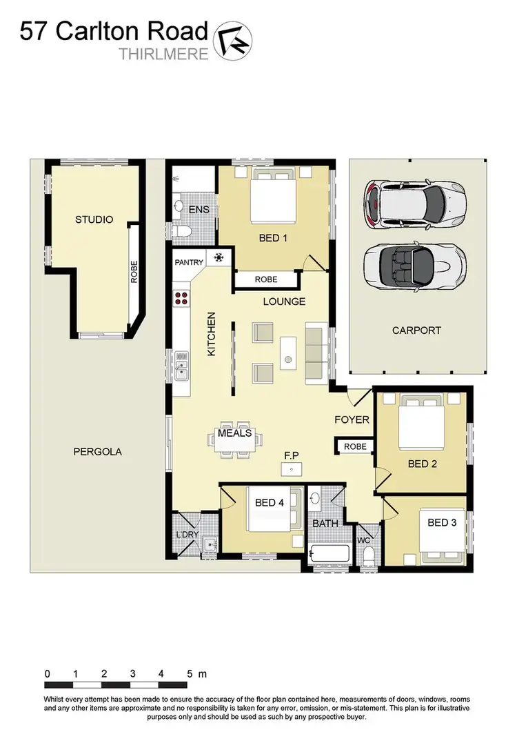 Floorplan of Homely house listing, 57 Carlton Road, Thirlmere NSW 2572