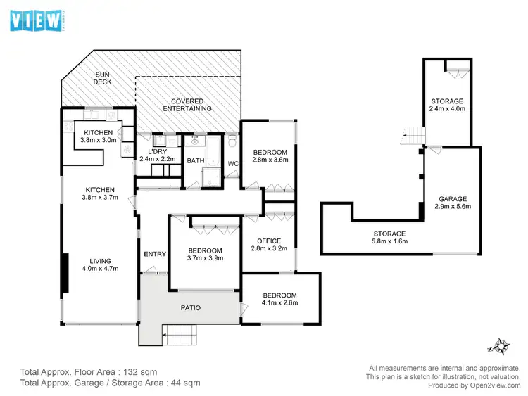 Floorplan of Homely house listing, 7 Hymettus Street, Howrah TAS 7018