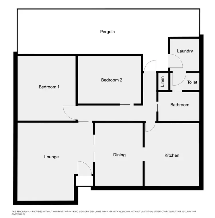 Floorplan of Homely house listing, 3 Watson Street, Warracknabeal VIC 3393