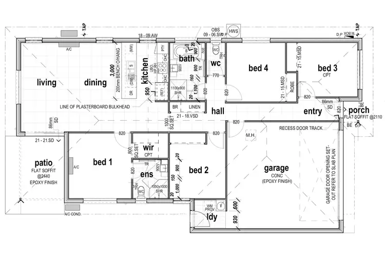 Floorplan of Homely house listing, 21 Proctor Circuit, Logan Reserve QLD 4133