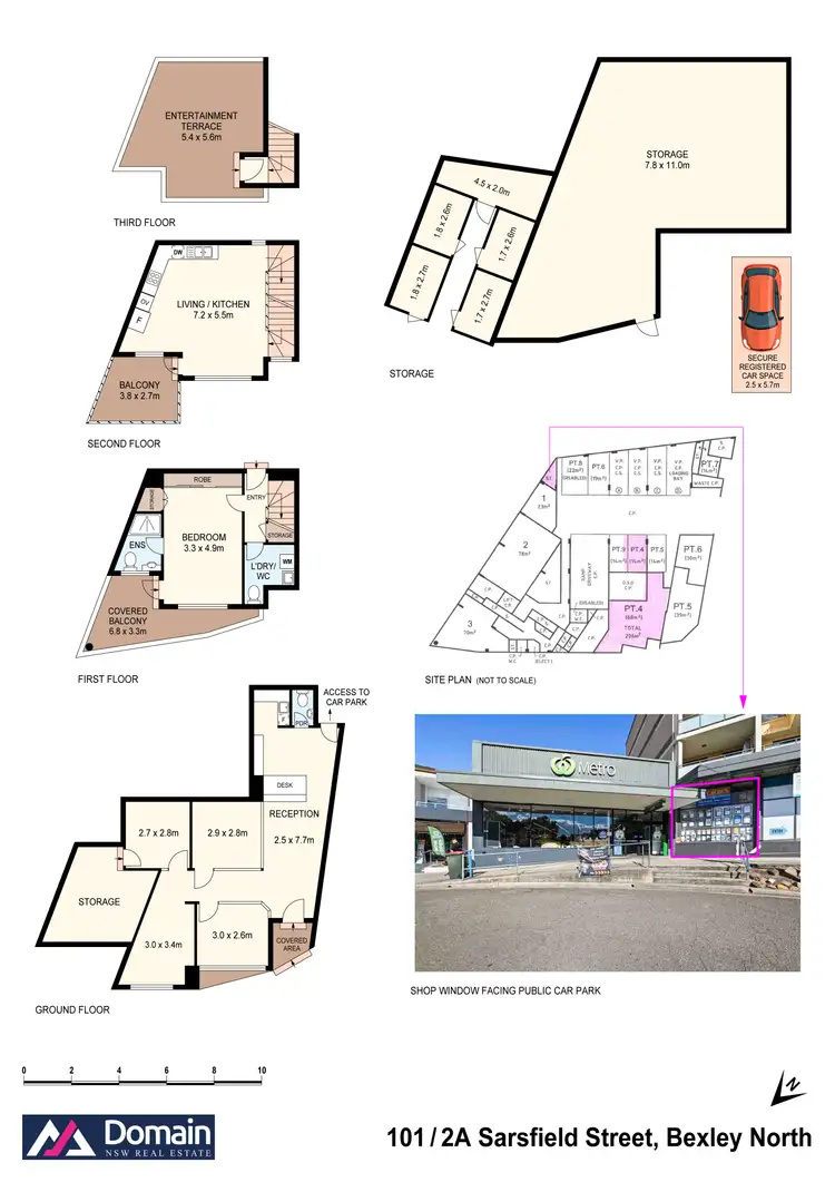 Floorplan of Homely apartment listing, 101/2a Sarsfield Circuit, Bexley North NSW 2207