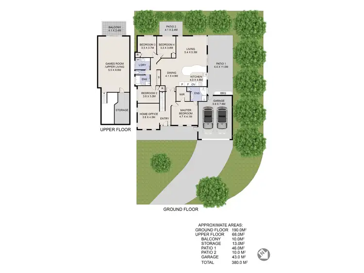 Floorplan of Homely house listing, 15 Tatton Turn, Canning Vale WA 6155