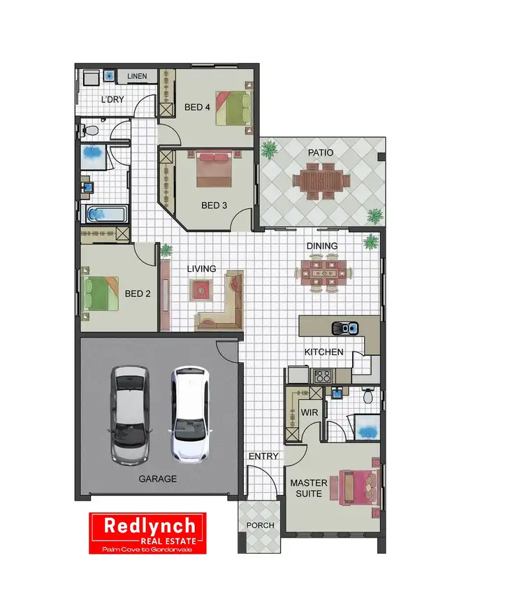 Floorplan of Homely house listing, 9 NERBONI CLOSE, Atherton QLD 4883