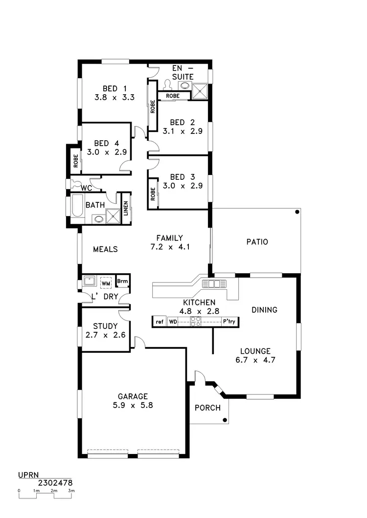 Floorplan of Homely house listing, Address available on request