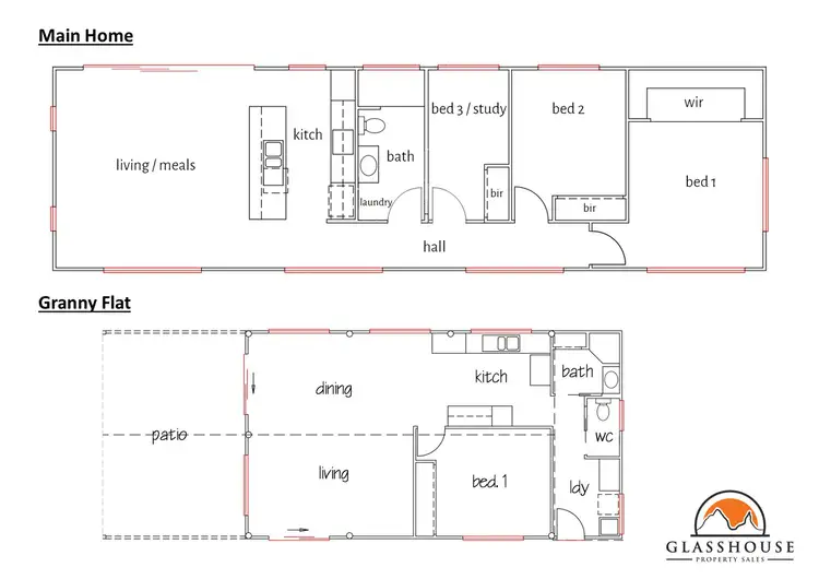 Floorplan of Homely house listing, 228 Meyricks Road, Glass House Mountains QLD 4518