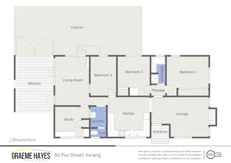 Floorplan of Homely house listing, 82 Pay Street, Kerang VIC 3579