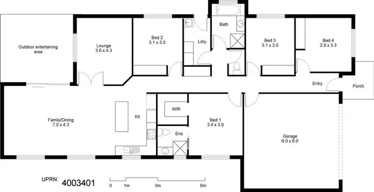 Floorplan of Homely house listing, Address available on request
