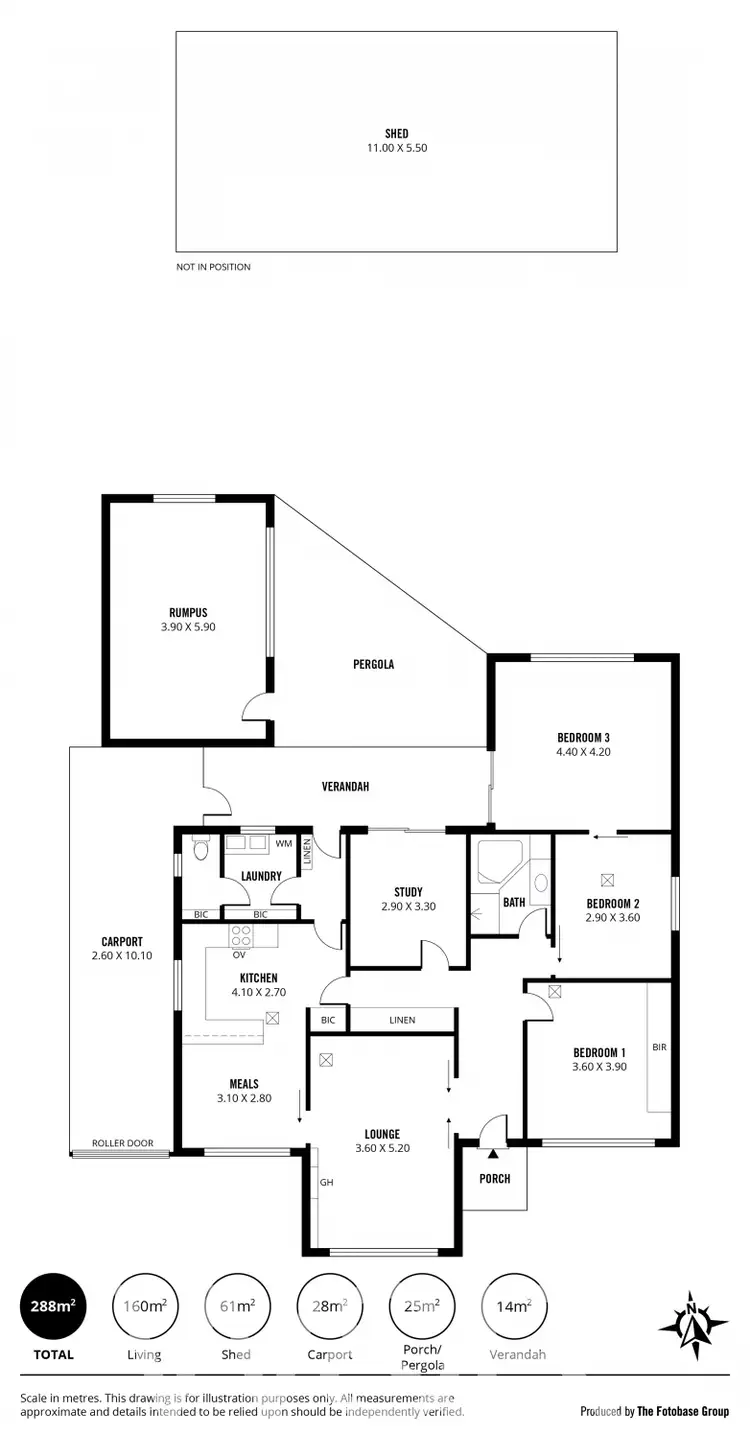 Floorplan of Homely house listing, 64 Hawson Avenue, North Plympton SA 5037