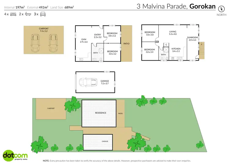 Floorplan of Homely house listing, 3 Malvina Parade, Gorokan NSW 2263