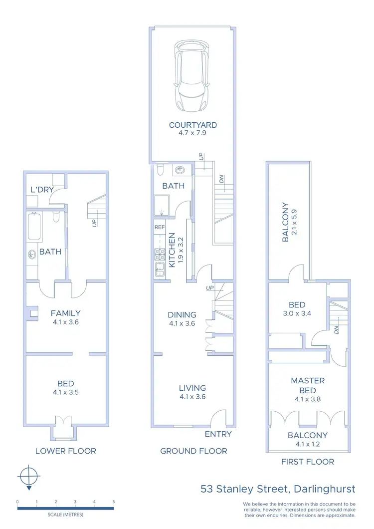 Floorplan of Homely house listing, 53 Stanley Street, Darlinghurst NSW 2010