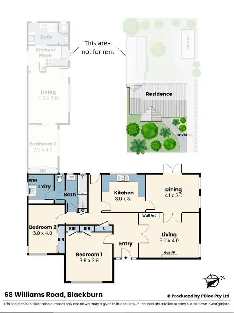 Floorplan of Homely house listing, 68 Williams Road, Blackburn VIC 3130