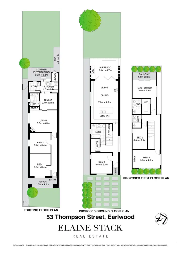 Floorplan of Homely house listing, 53 Thompson Street, Earlwood NSW 2206