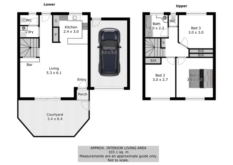 Floorplan of Homely townhouse listing, 10/413 Bevan Street, Lavington NSW 2641