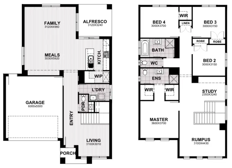 Floorplan of Homely house listing, Lot 1813 Paradise Circuit, Clyde North VIC 3978
