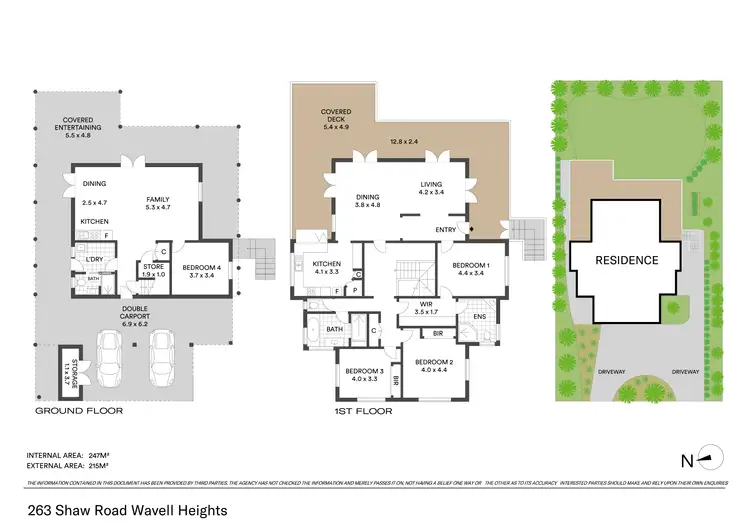 Floorplan of Homely house listing, 263 Shaw Road, Wavell Heights QLD 4012