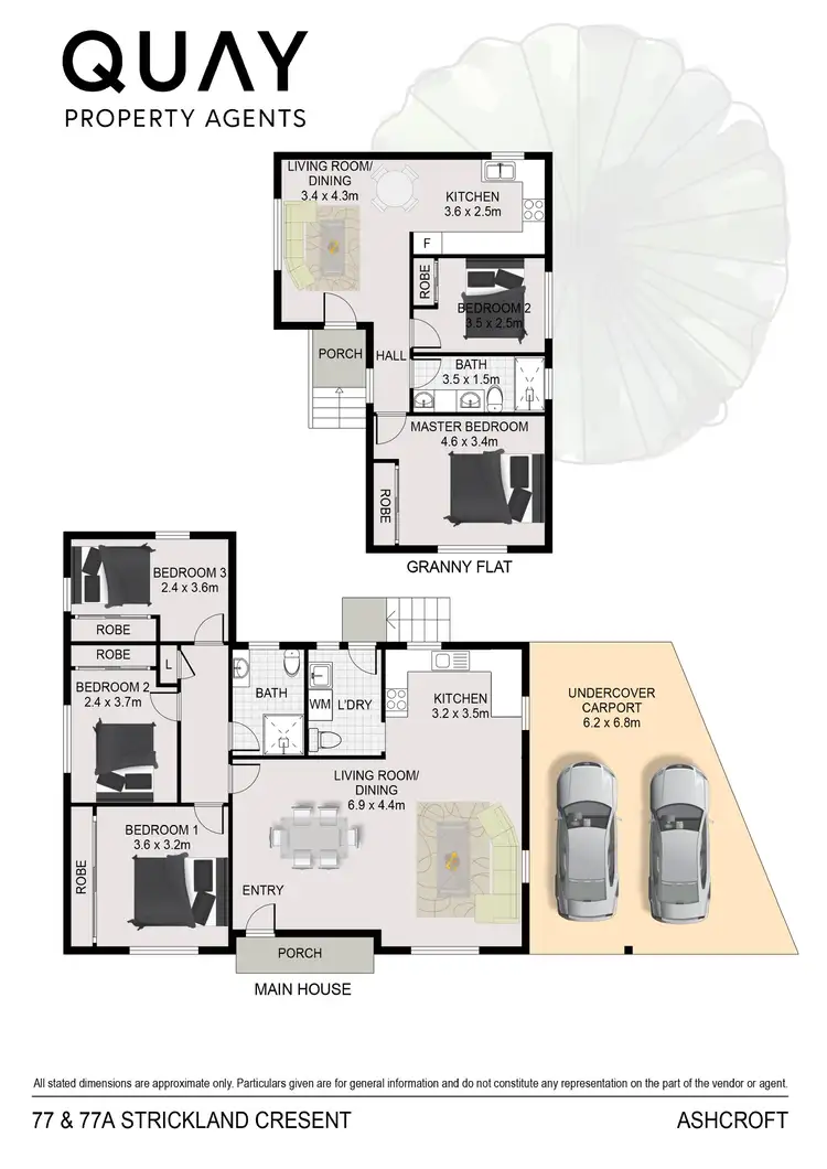 Floorplan of Homely house listing, 77 Strickland Crescent, Ashcroft NSW 2168