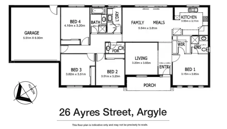 Floorplan of Homely house listing, 26 Ayres Street, Heathcote VIC 3523