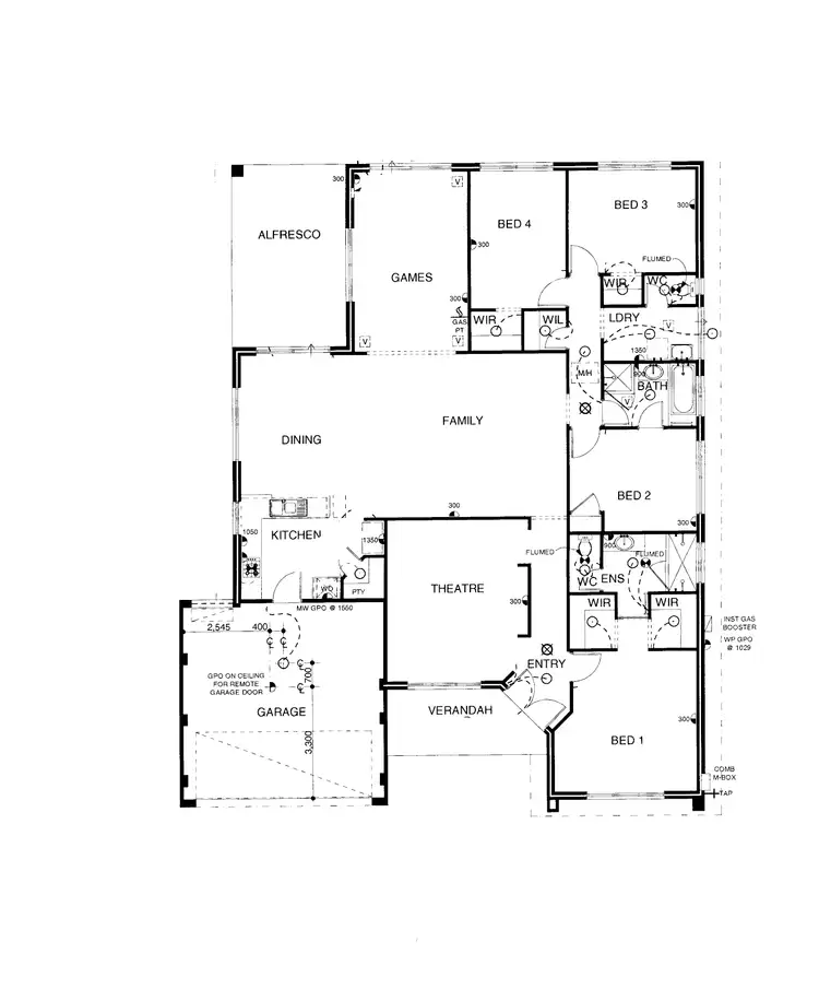 Floorplan of Homely house listing, 9 Flowergum Way, South Lake WA 6164