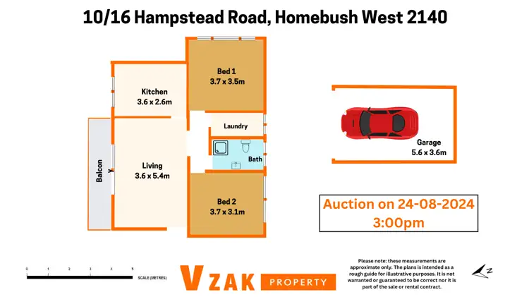 Floorplan of Homely apartment listing, 10/16 Hampstead Road, Homebush West NSW 2140
