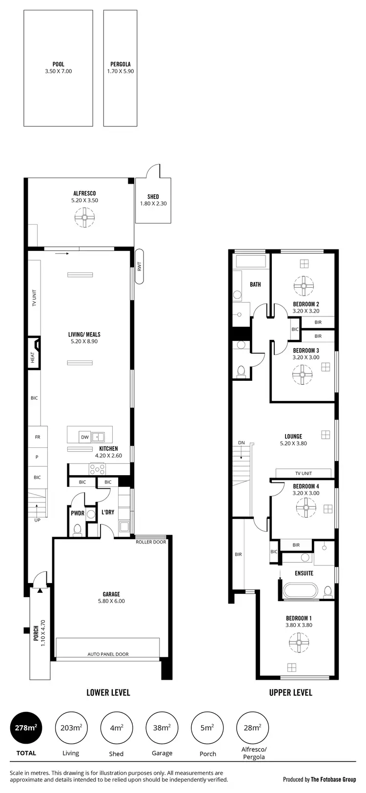 Floorplan of Homely house listing, 7A The Parkway, Hampstead Gardens SA 5086