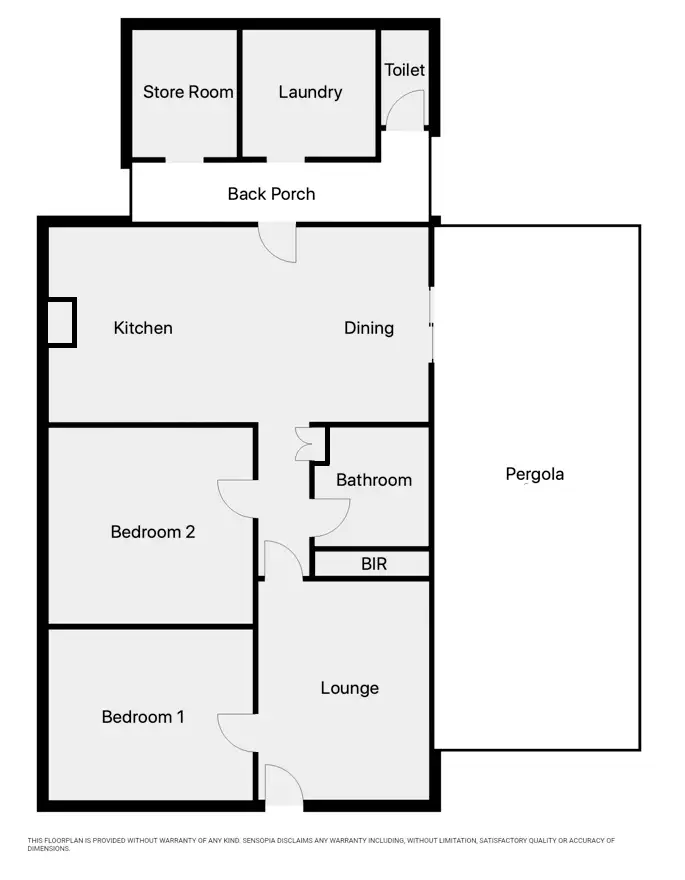 Floorplan of Homely house listing, 2 Livingstone Street, Warracknabeal VIC 3393