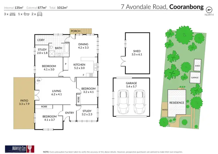 Floorplan of Homely house listing, 7 Avondale Road, Cooranbong NSW 2265