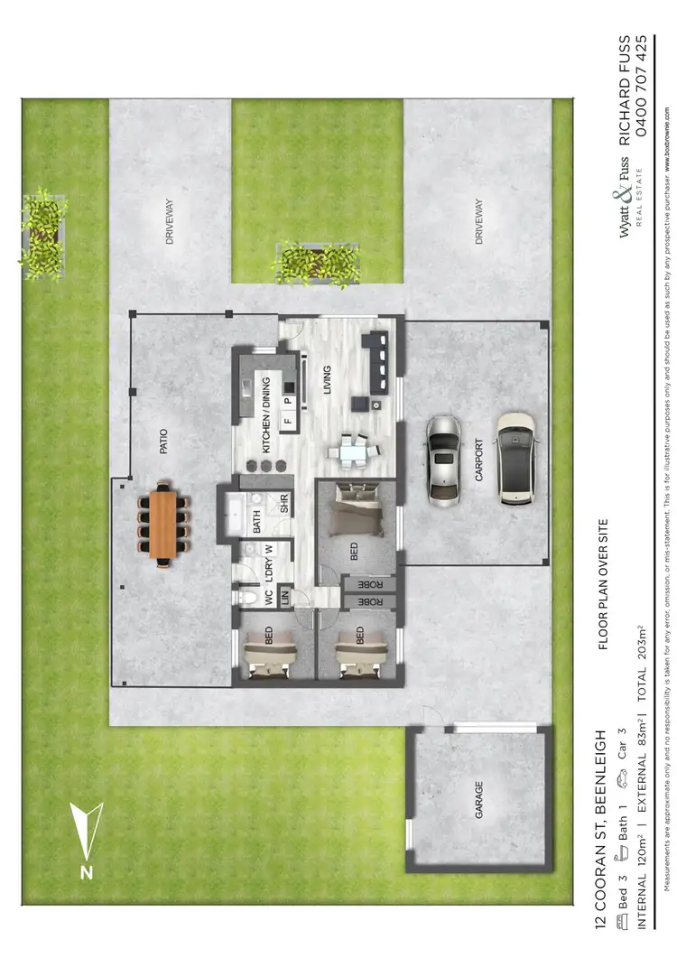 Floorplan of Homely house listing, 12 Cooran Street, Beenleigh QLD 4207