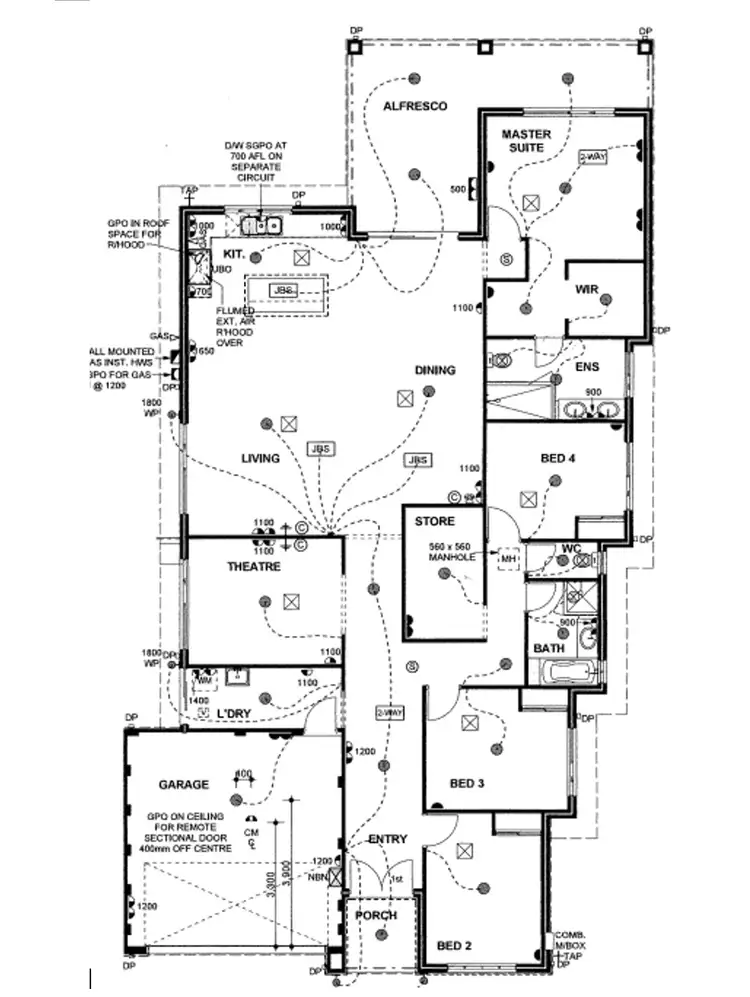 Floorplan of Homely house listing, 42 Whitmore Loop, Harrisdale WA 6112
