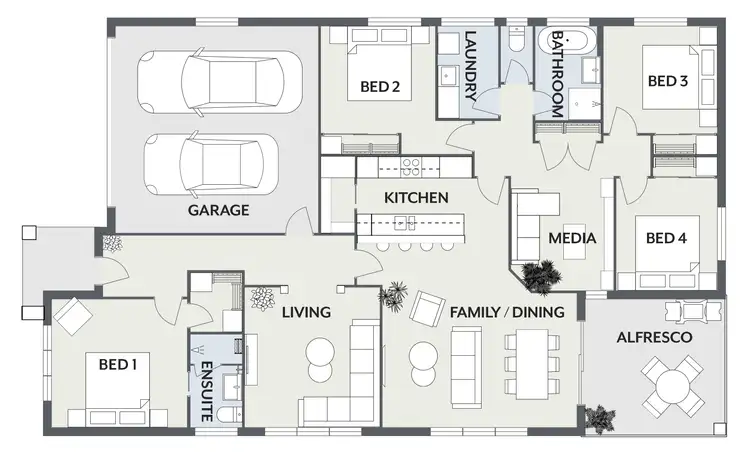 Floorplan of Homely house listing, 30 Federation Boulevard, Forbes NSW 2871