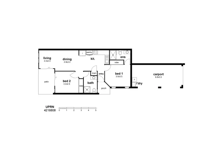 Floorplan of Homely semi-detached listing, Address available on request