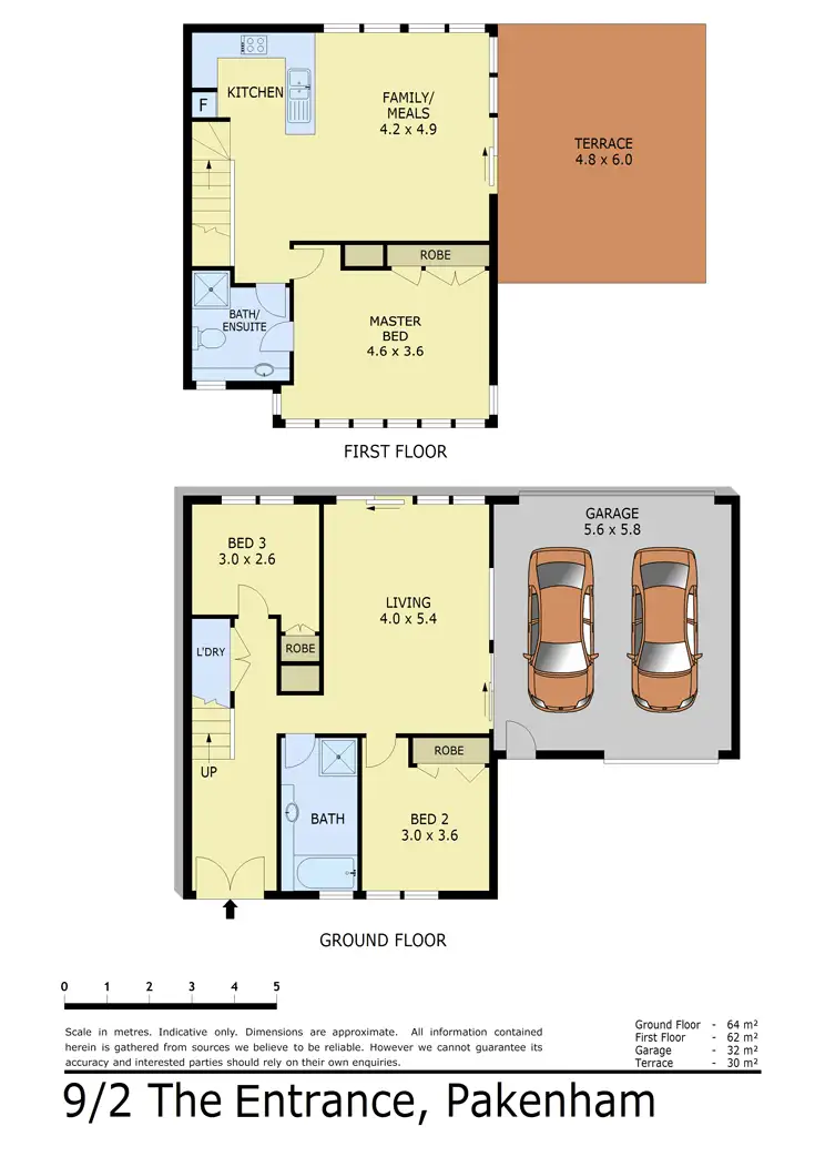 Floorplan of Homely townhouse listing, 9/2 The Entrance, Pakenham VIC 3810