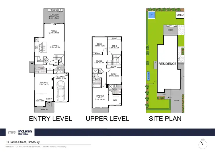 Floorplan of Homely house listing, 31 Jacka Street, Airds NSW 2560