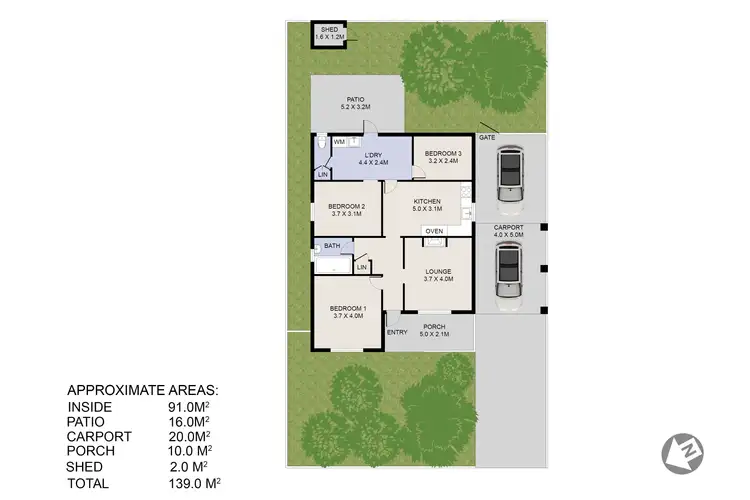 Floorplan of Homely house listing, 20 Second Avenue, Bassendean WA 6054