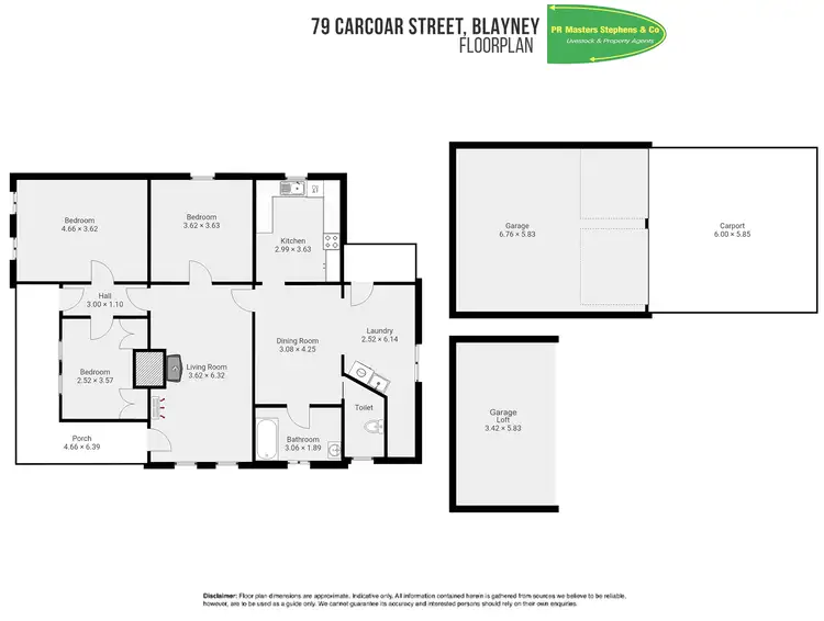 Floorplan of Homely house listing, 79 Carcoar St, Blayney NSW 2799