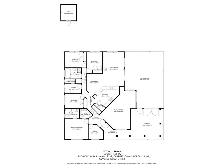 Floorplan of Homely house listing, 15 Goongarri Way, Hannans WA 6430