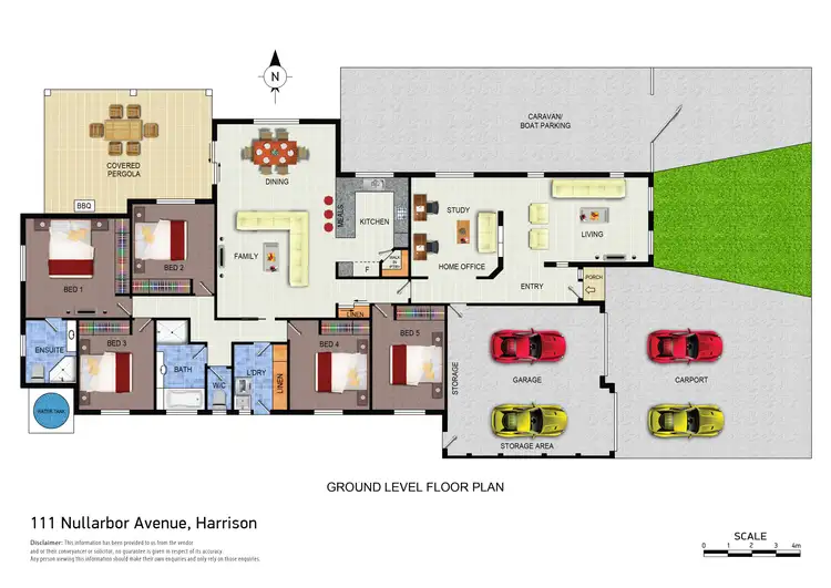 Floorplan of Homely house listing, 111 Nullarbor Avenue, Harrison ACT 2914