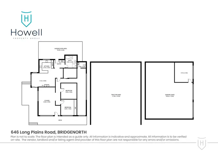 Floorplan of Homely rural property listing, 646 Long Plains Road, Bridgenorth TAS 7277