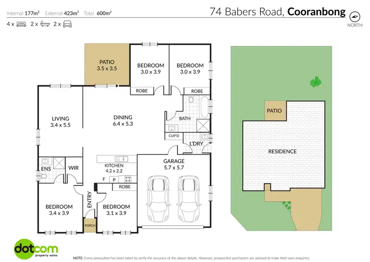 Floorplan of Homely house listing, 74 Babers Road, Cooranbong NSW 2265
