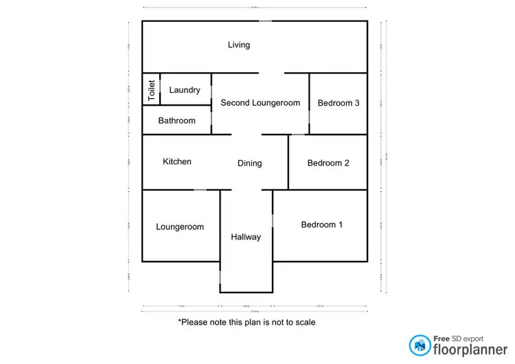 Floorplan of Homely house listing, 5 Station Street, Nhill VIC 3418