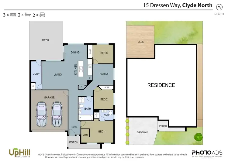 Floorplan of Homely house listing, 15 Dressen Way, Clyde North VIC 3978