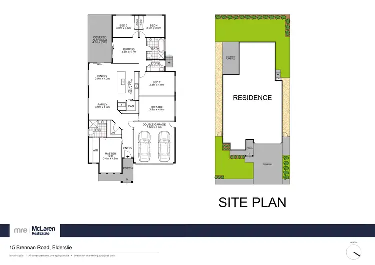 Floorplan of Homely house listing, 15 Brennan Road, Elderslie NSW 2570
