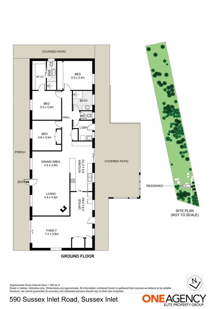 Floorplan of Homely rural property listing, 590 Sussex Inlet Road, Sussex Inlet NSW 2540
