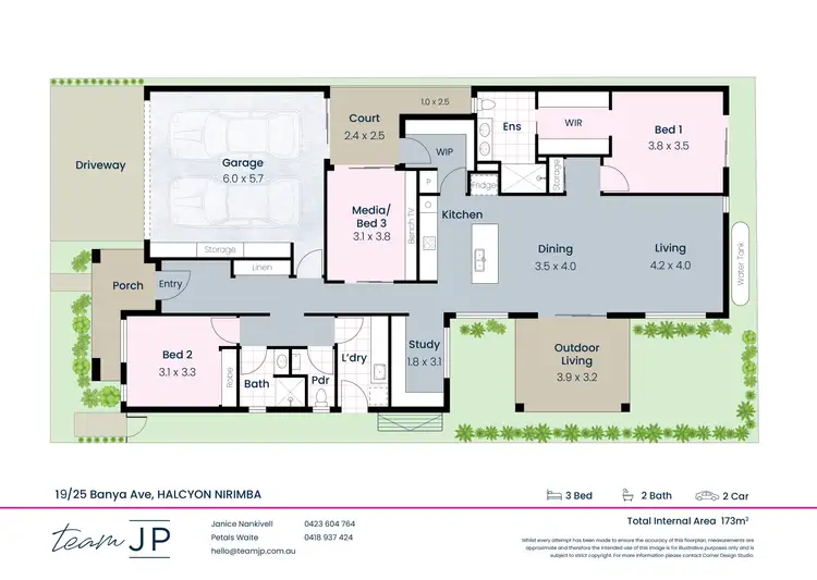 Floorplan of Homely retirement listing, 19/25 Banya Avenue, Nirimba QLD 4551