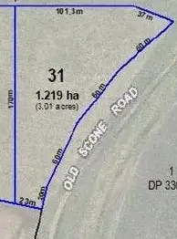 Floorplan of Homely land listing, LOT 31, 6201 Scone Road, Merriwa NSW 2329