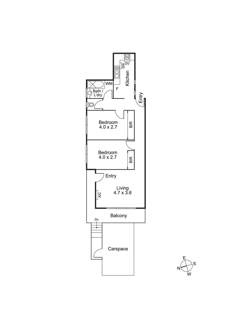 Floorplan of Homely apartment listing, 2/102 Darling Road, Malvern East VIC 3145